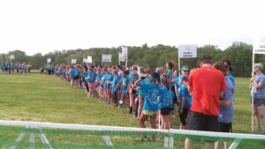 photo of girls run sponsored by bms direct