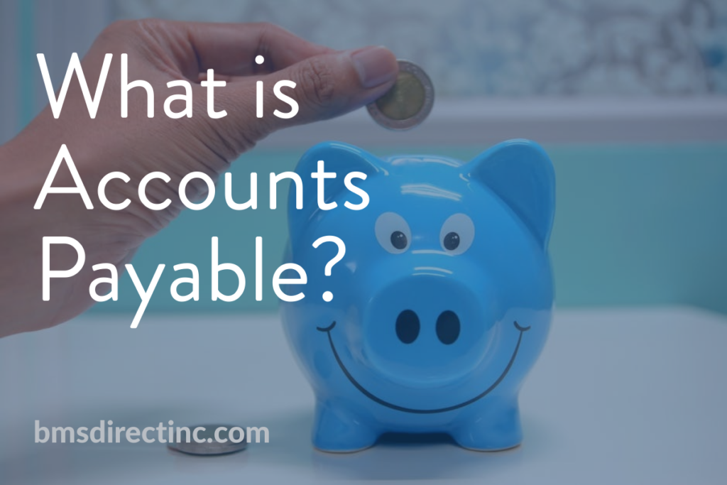 blog post image showing a blue piggy bank with a hand dropping a coin in the bank.